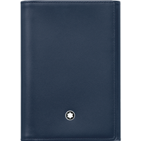 Porta carte di credito Montblanc Uomo Meisterstück  in Pelle 114538 - 114538